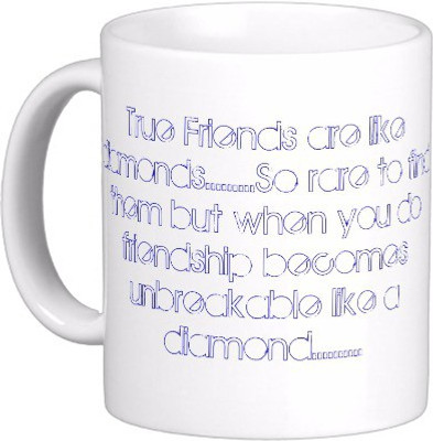 

Exoctic Silver All Occasion 0300 Ceramic Mug(300 ml), White