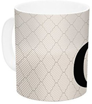 

Kess InHouse InHouse KESS Original Amperstamp Ceramic Coffee, 11 oz, Multicolor Ceramic Mug(60 ml)
