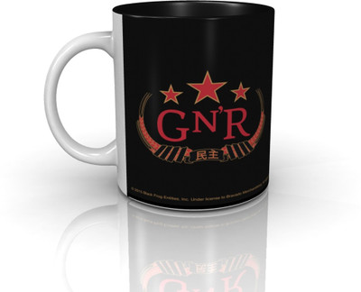 

Bravado Guns N Roses Logo Red Ceramic Mug(350 ml)