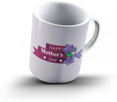 

Ucard Mothers Day421 Bone China, Ceramic, Porcelain Mug(325 ml), Multicolor