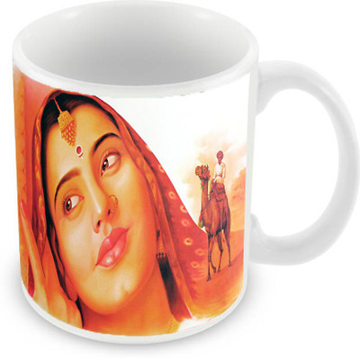 

Sleep Nature's SN-MG-230 Ceramic Mug(350 ml), Red