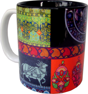 

Homeblendz HB-MUG-2 Ceramic Mug(300 ml), Multicolor