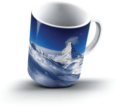 

Ucard Matterhorn Valais Switzerland2470 Bone China, Ceramic, Porcelain Mug(325 ml), Multicolor