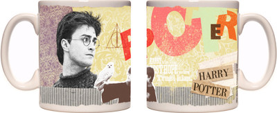 

Posterboy Harry Potter And The Deathly Hallows - Face (Officially Licensed ) Ceramic Mug, Multicolor