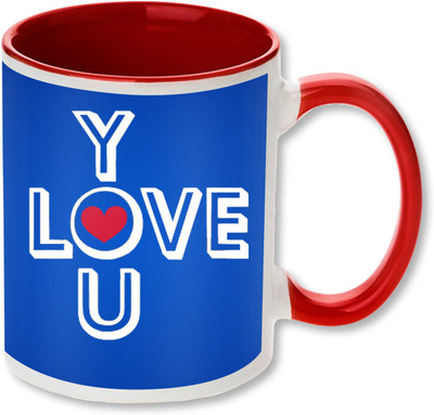 

Heyworlds i love you valentine gifts 004 Ceramic Mug(325 ml), Multicolor