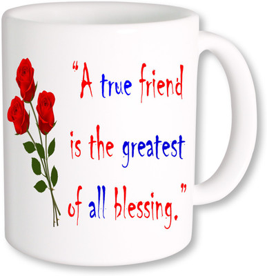 

PhotogiftsIndia Happy Friendship Day 029 Ceramic Mug(350 ml), Multicolor