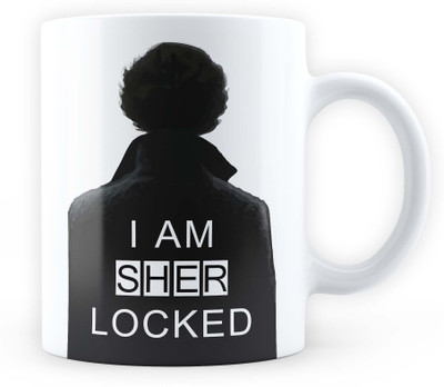 

Mc Sid Razz Sherlock – I am Sherlocked Ceramic Mug(230 ml), White