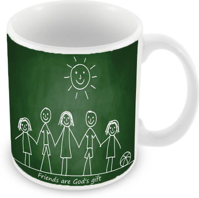 

Sleep Nature's SN-MG-1188 Ceramic Mug(350 ml), Green