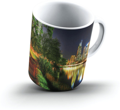 

Ucard Landscape1622895 Bone China, Ceramic, Porcelain Mug(325 ml), Multicolor