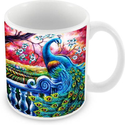 

Sleep Nature's SN-MG-153 Ceramic Mug(350 ml), Multicolor