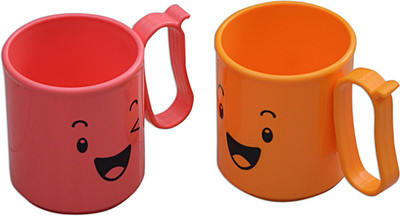 

Tupperware Mood Plastic Mug(250 ml, Pack of 2), Multicolor
