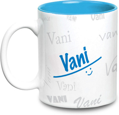 

Hot Muggs Me Graffiti - Vani Ceramic Mug(315 ml), Multicolor