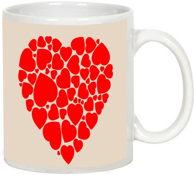 

AllUPrints Love You Always And Forever White Ceramic Mug(325 ml)