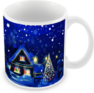 

Sleep Nature's SN-MG-1323 Ceramic Mug(350 ml), Blue