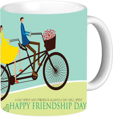 

FRENEMY FriendshipDay013 Ceramic Mug(310 ml), Multicolor