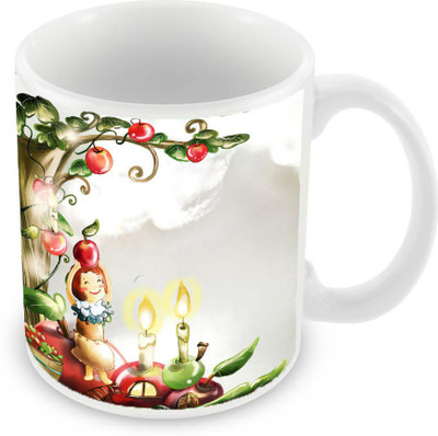 

Sleep Nature's SN-MG-1395 Ceramic Mug(350 ml), Multicolor