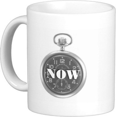 

Exoctic Silver MUG28 Ceramic Mug(250 ml), White
