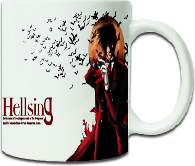 

Maison N Mode Hellsing Coffee Ceramic Mug(330 ml), Multicolor