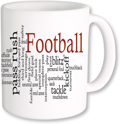

PhotogiftsIndia I Love Football 02 Ceramic Mug