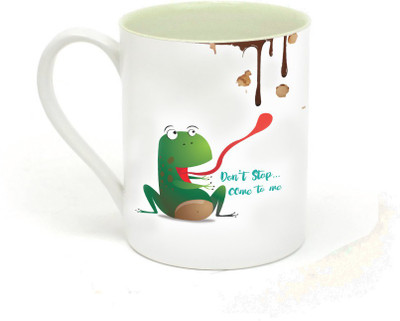 

Sowing Happiness PSMUG252 Ceramic Mug(350 ml), White