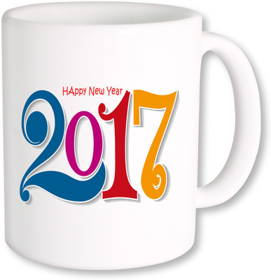 

Heyworlds new year gifts 0031 Ceramic Mug(325 ml), Multicolor