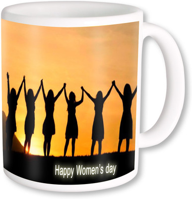 

PhotogiftsIndia happy womens day_03 Ceramic Mug(325 ml), Multicolor