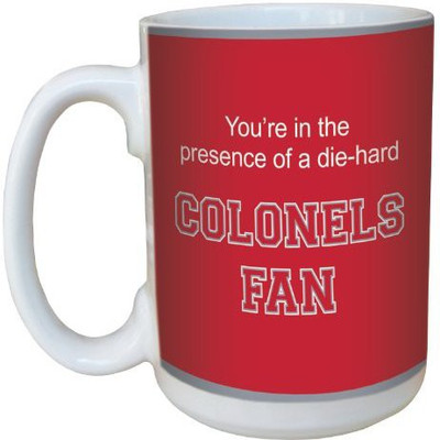 

Tree-Free Greetings Greetings lm44811 Colonels College Basketball Ceramic with Full-Sized Handle, 15-Ounce Ceramic Mug(60 ml), Multicolor