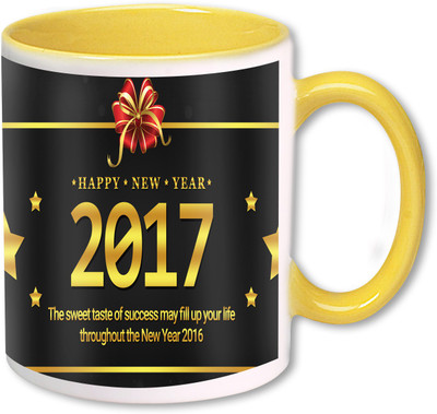 

Heyworlds new year gifts 0052 Ceramic Mug(325 ml), Multicolor
