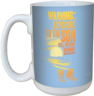 

Tree-Free Greetings Greetings lm44284 Son Exposure: Revelation 20:15 Ceramic with Full-Sized Handle, 15-Ounce Ceramic Mug(60 ml), Multicolor