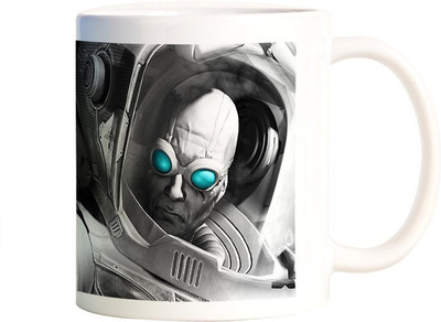 

Rangeele Inkers cold heart batman Arkham Ceramic Mug(300 ml), Multicolor