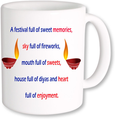 

PhotogiftsIndia Happy Diwali 011 Ceramic Mug(325 ml)