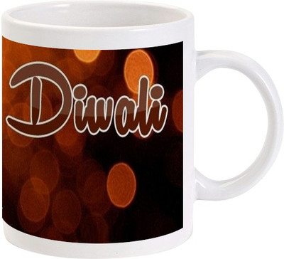 

Lolprint 12 Diwali Ceramic Mug(325 ml)