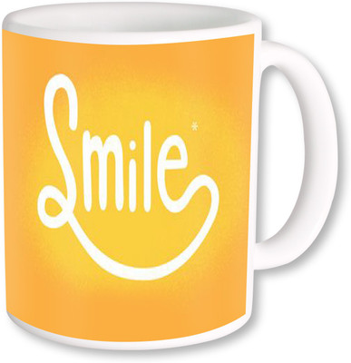 

PhotogiftsIndia smile Ceramic Mug(325 ml), Multicolor