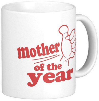 

Exoctic Silver Mom Maa Mother Series 012 Ceramic Mug(300 ml), Multicolor