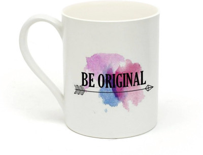 

Sowing Happiness MUG258 Ceramic Mug(350 ml), White