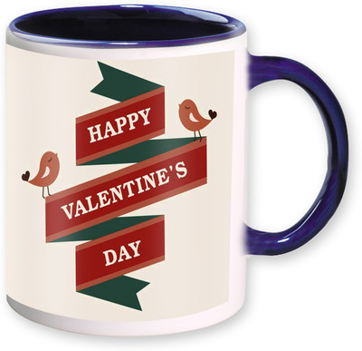 

Heyworlds happy valentine day gifts 012 Ceramic Mug(325 ml), Multicolor