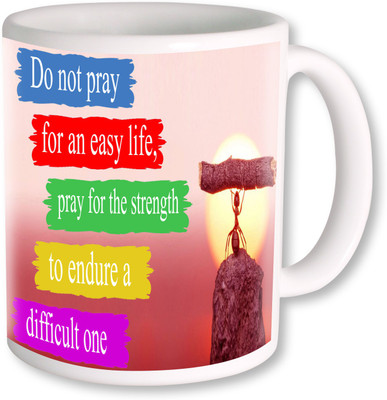 

PhotogiftsIndia motivational quotes 011 Ceramic Mug(325 ml), Multicolor