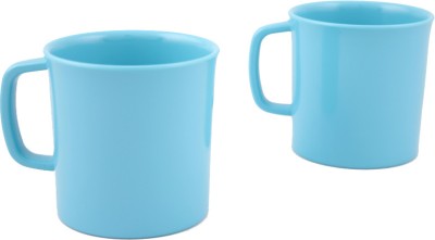 

Hiluxe Solid Clr Melamin 42248 Solid - Blue Melamine Mug(Pack of 2)