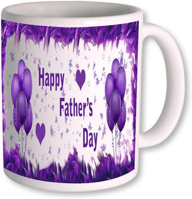 

PhotogiftsIndia Happy Fathers Day 139 Ceramic Mug(350 ml), White