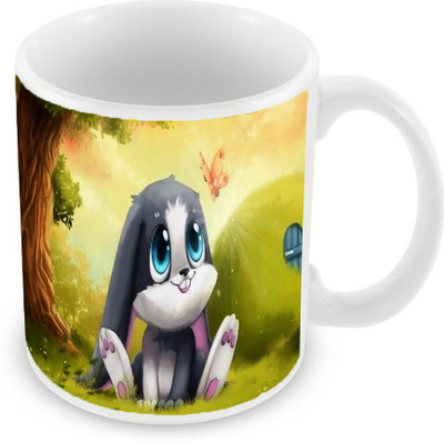 

Sleep Nature's SN-MG-987 Ceramic Mug(350 ml), Multicolor