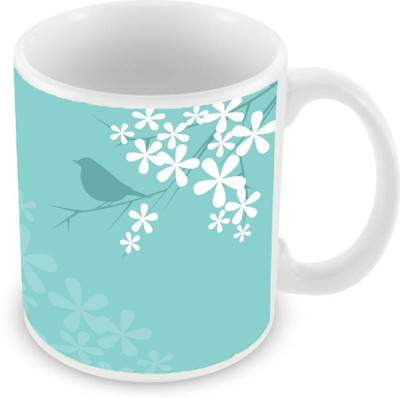 

Sleep Nature's SN-MG-2733 Ceramic Mug(350 ml), Multicolor