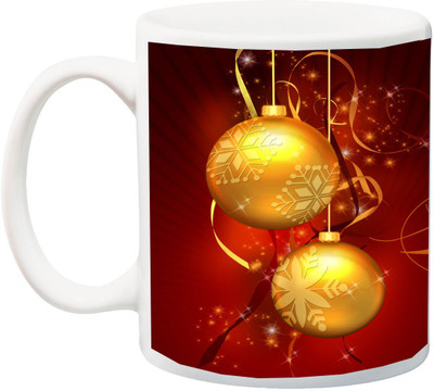 

ME&YOU Gift For family and Relative;Wishing you Magic the Christmas & Always Printed Ceramic Mug(325 ml), Multicolor
