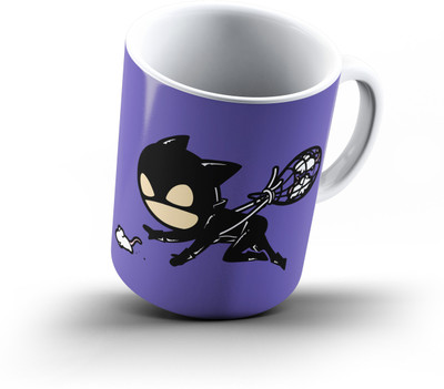 

Ucard Cat Woman355 Bone China, Ceramic, Porcelain Mug(325 ml), Multicolor