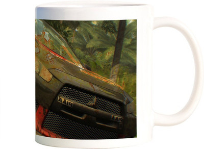 

Rangeele Inkers Dirt 2 Ceramic Mug(300 ml), Multicolor