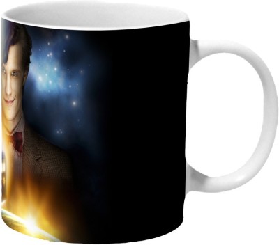 Mooch Wale Two Doctors In Doctor Who Poster Ceramic Coffee Mug(325 ml)