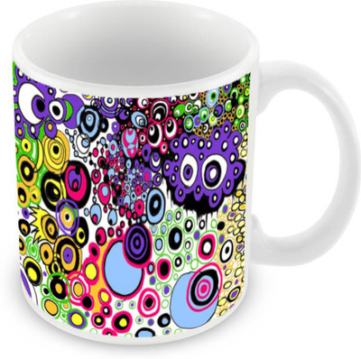 

Sleep Nature's SN-MG-871 Ceramic Mug(350 ml), Multicolor