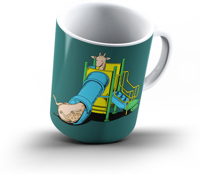 

Ucard No Fun For Giraffe339 Bone China, Ceramic, Porcelain Mug(325 ml), Multicolor