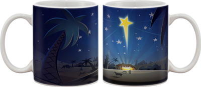

Artifa Star Of Bethlehem Jesus Porcelain, Ceramic Mug(350 ml), Multicolor