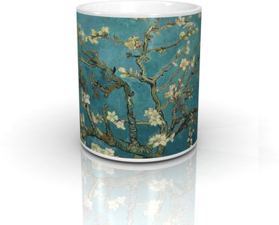

Seven Rays Almond Blossoms Vincent van Gogh Ceramic Mug