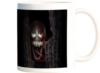 

Rangeele Inkers Spiderman Venom Ceramic Mug(300 ml), Multicolor